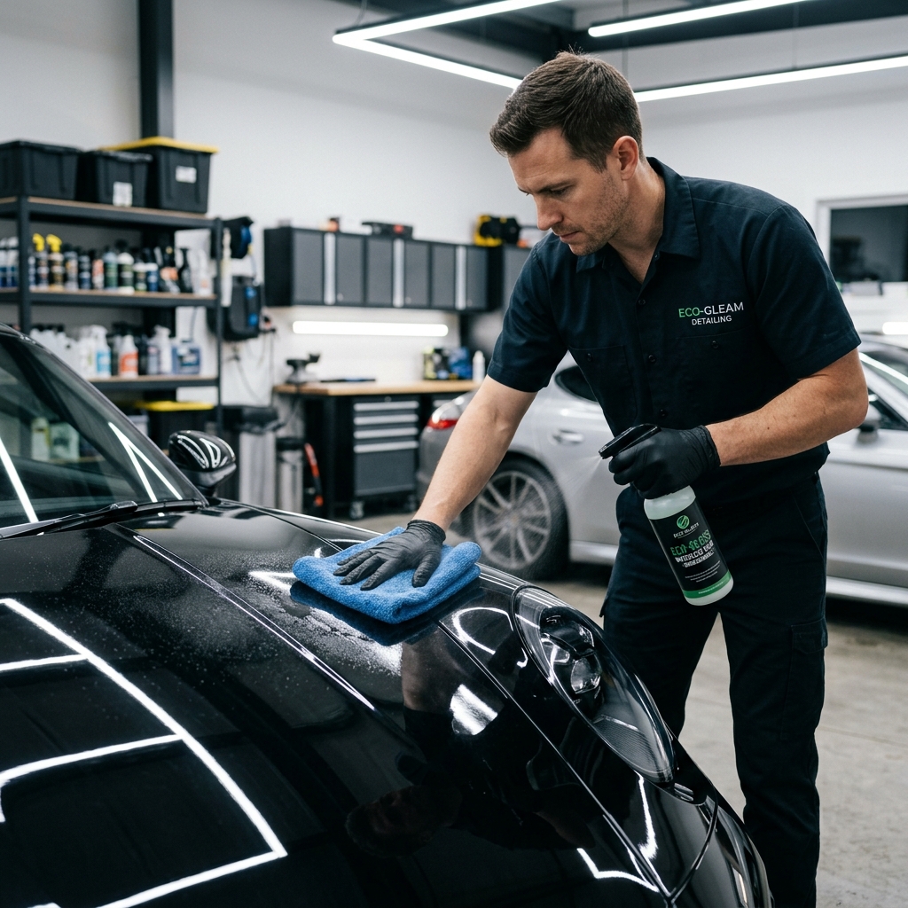 Le lavage auto sans eau : Comment cette technologie protège votre voiture et l'environnement - Lavage auto à domicile Casablanca